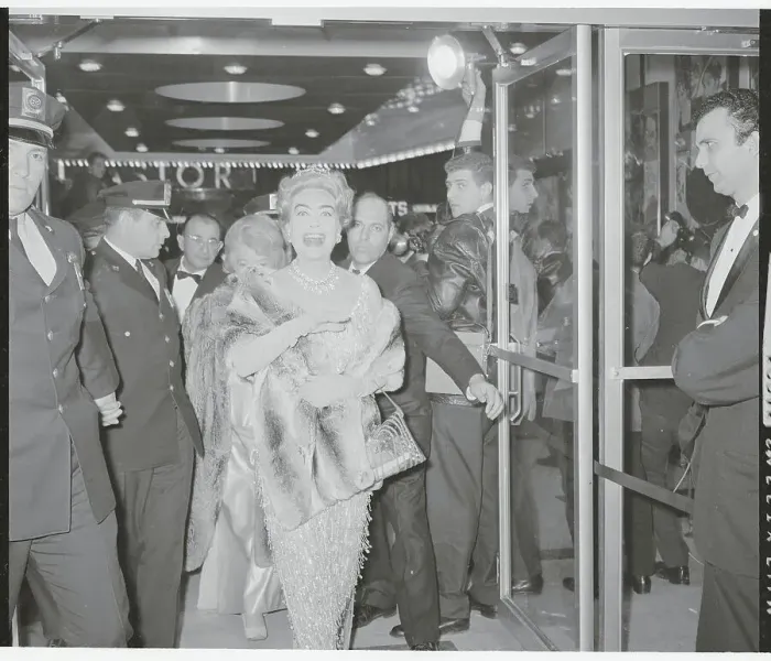 Framed Print : Actress Joan Crawford Acknowledging Premiere Crowd Framed Print : Actress Joan Crawford Acknowledging Premiere Crowd