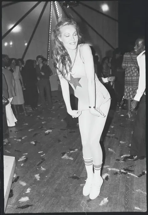 Framed Print : Actress Julie Newmar Posing on Dance Floor Framed Print : Actress Julie Newmar Posing on Dance Floor