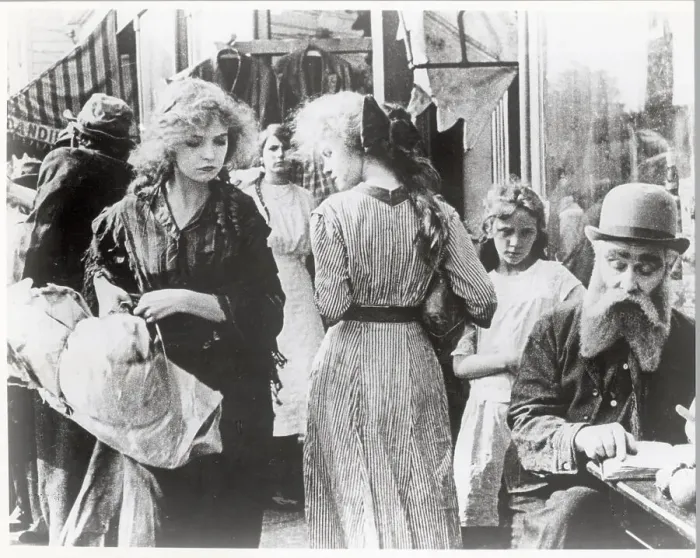 Framed Print : Actress Lillian Gish In Movie Scene Framed Print : Actress Lillian Gish In Movie Scene