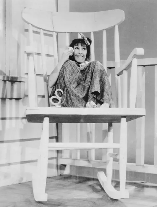 Framed Print : Actress Lily Tomlin During Comedy Scene as Young Child Framed Print : Actress Lily Tomlin During Comedy Scene as Young Child