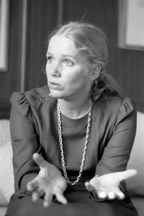 Framed Print : Actress Liv Ullman Returns From Africa Framed Print : Actress Liv Ullman Returns From Africa