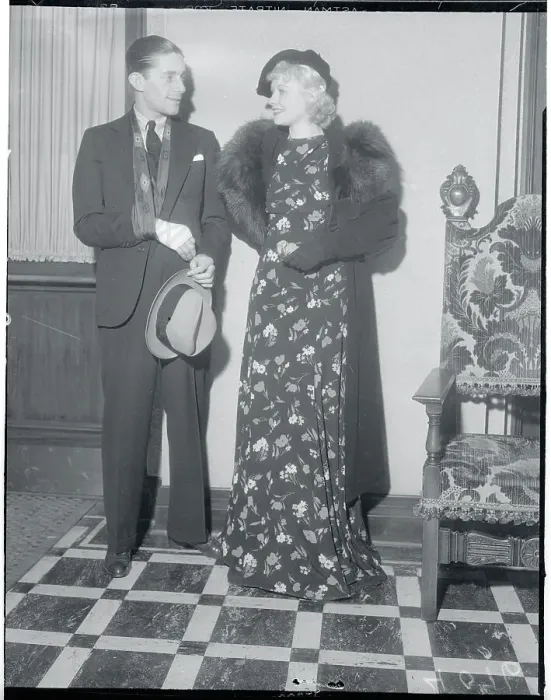 Framed Print : Actress Lucille Ball and Escort Mack Gray Dressed in Formal Attire Framed Print : Actress Lucille Ball and Escort Mack Gray Dressed in Formal Attire