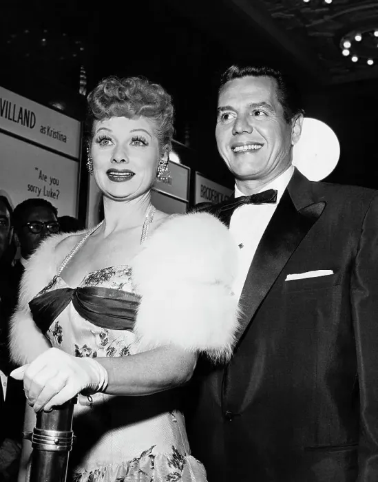Framed Print : Actress Lucille Ball Posing in Formal Attire With Husband Desi Arnaz Framed Print : Actress Lucille Ball Posing in Formal Attire With Husband Desi Arnaz