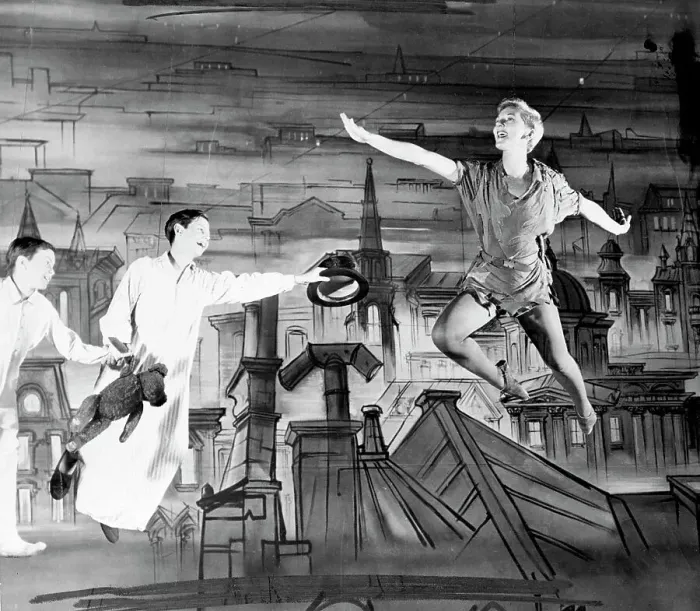 Framed Print : Actress Mary Martin in Live Televised Performance of Peter Pan Framed Print : Actress Mary Martin in Live Televised Performance of Peter Pan