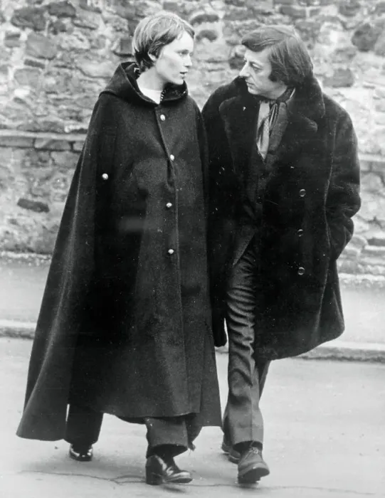 Framed Print : Actress Mia Farrow and Actor Andre Previn Framed Print : Actress Mia Farrow and Actor Andre Previn
