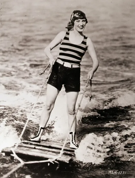 Framed Print : Actress Pauline Starke Water Skis Framed Print : Actress Pauline Starke Water Skis