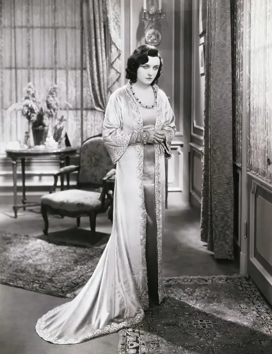 Framed Print : Actress Pola Negri Wearing Negligee Framed Print : Actress Pola Negri Wearing Negligee