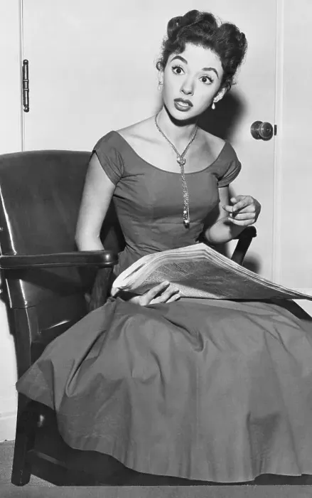 Framed Print : Actress Rita Moreno in Informal Press Meeting Framed Print : Actress Rita Moreno in Informal Press Meeting
