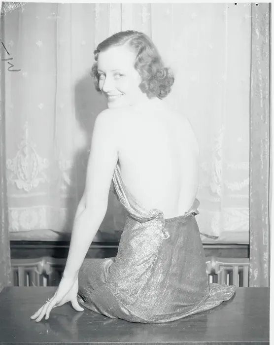 Framed Print : Actress Showing Her Back Framed Print : Actress Showing Her Back