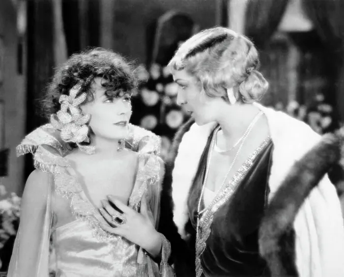 Framed Print : Actresses Greta Garbo and Dorothy Cumming in The Divine Woman Framed Print : Actresses Greta Garbo and Dorothy Cumming in The Divine Woman