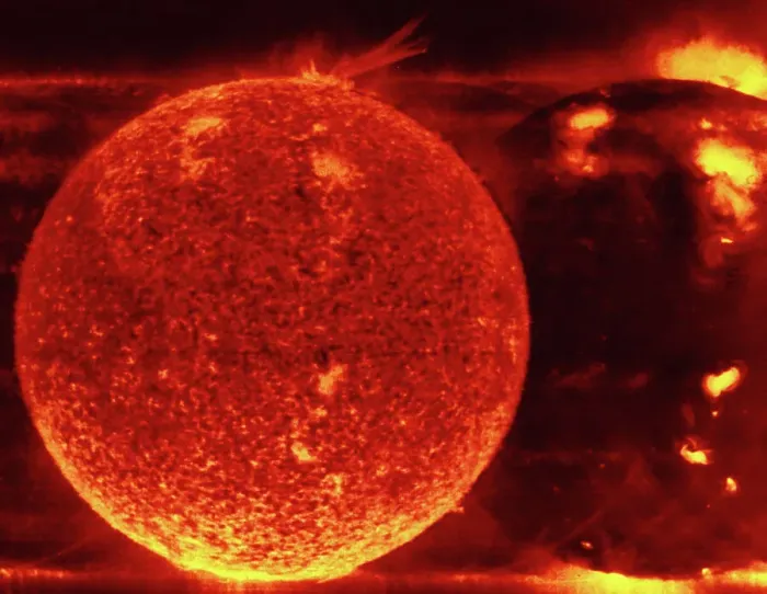Framed Print : Actual Scene of the Sun Framed Print : Actual Scene of the Sun