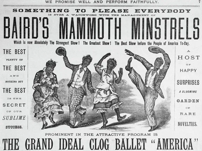 Framed Print : Advertisment for Baird's Mammoth Minstrels Framed Print : Advertisment for Baird's Mammoth Minstrels