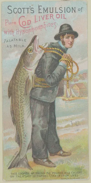 Framed Print : Advertisement for Cod Liver Oil Framed Print : Advertisement for Cod Liver Oil