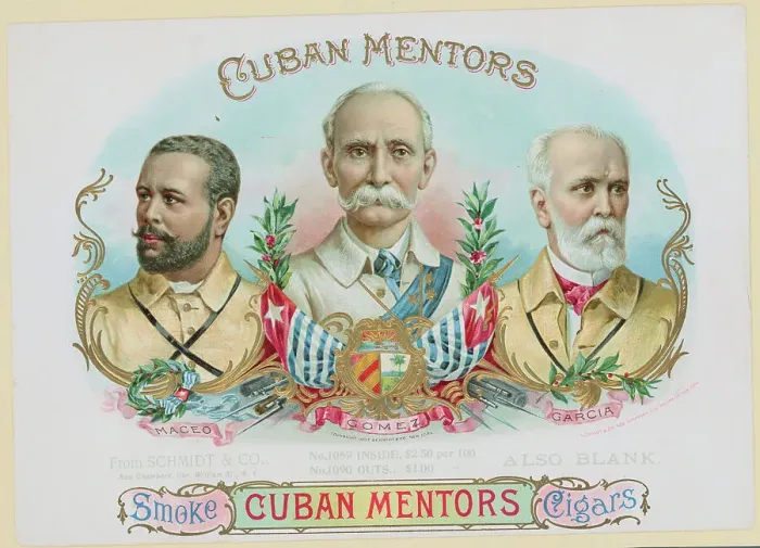 Framed Print : Advertisement for Cuban Mentor Cigars Framed Print : Advertisement for Cuban Mentor Cigars