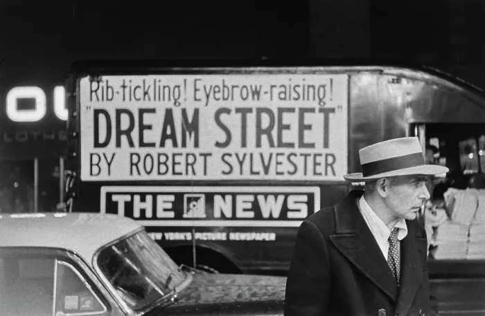 Framed Print : Advertising Dream Street, New York City Framed Print : Advertising Dream Street, New York City