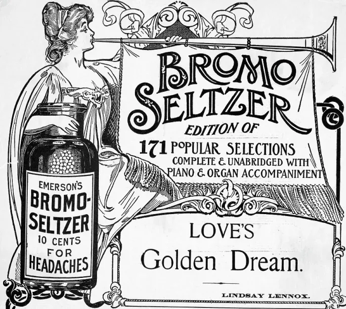 Framed Print : Ad For Emerson'S Bromo-Seltzer Framed Print : Ad For Emerson'S Bromo-Seltzer