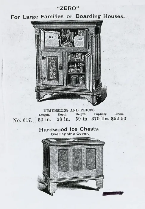 Framed Print : Advertisement for Ice Chests Framed Print : Advertisement for Ice Chests