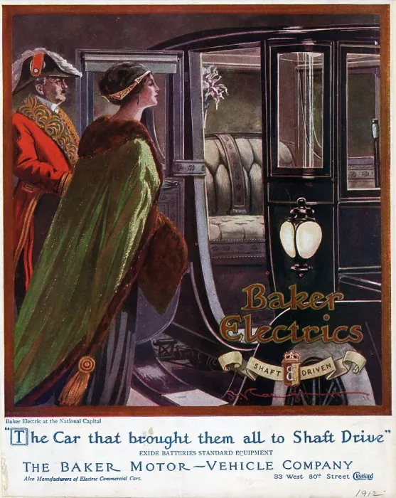 Framed Print : Ad Illus. Of Woman Entering Motor Coach Framed Print : Ad Illus. Of Woman Entering Motor Coach