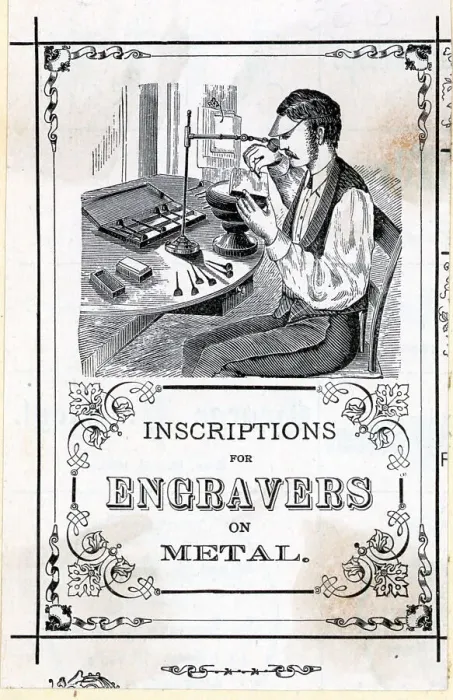 Framed Print : Advertisement for Inscriptions