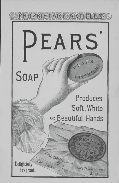Framed Print : Advert For Pears Soap Framed Print : Advert For Pears Soap