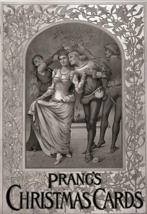 Framed Print : Advertisement For Prang'S Cards