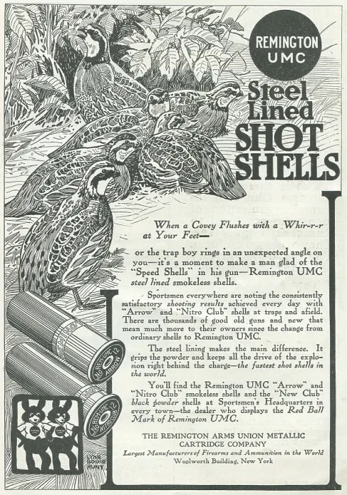 Framed Print : Ad For Remington Shot Shells Framed Print : Ad For Remington Shot Shells