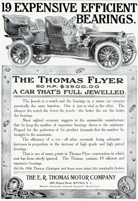 Framed Print : Advertisement for the Thomas Flyer Framed Print : Advertisement for the Thomas Flyer