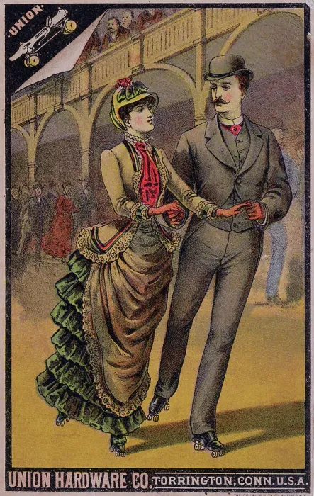 Framed Print : Advertisement for Union Hardware Company Roller Skates Framed Print : Advertisement for Union Hardware Company Roller Skates