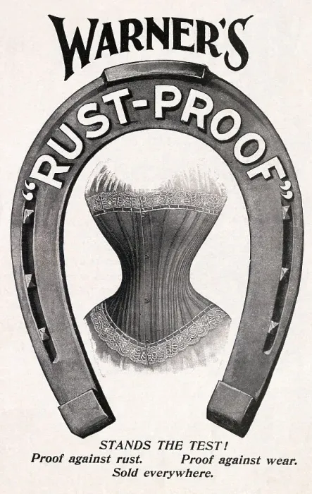 Framed Print : Advertisement for Warner's Rust Proof Corset Framed Print : Advertisement for Warner's Rust Proof Corset
