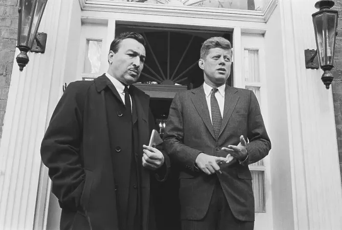 Framed Print : Adam Clayton Powell And President-Elect Kennedy Framed Print : Adam Clayton Powell And President-Elect Kennedy