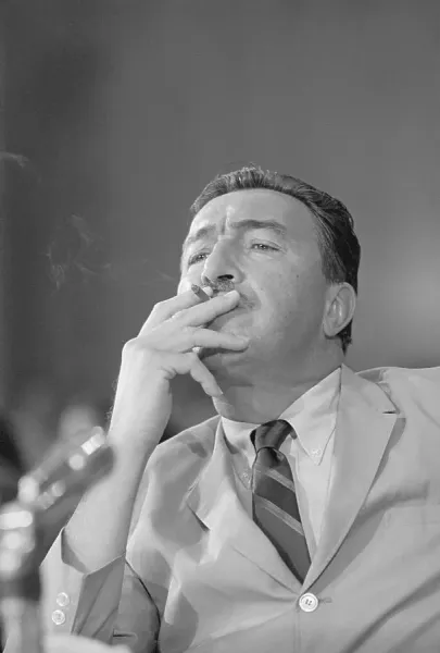 Adam Clayton Powell Smoking Cigarette Print. Art Prints, Posters & Puzzles  from Fine Art Storehouse
