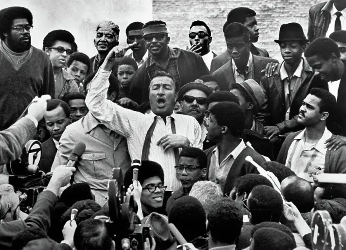 Framed Print : Adam Clayton Powell At UCLA Framed Print : Adam Clayton Powell At UCLA