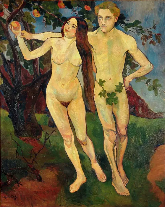 Framed Print : Adam And Eve Framed Print : Adam And Eve