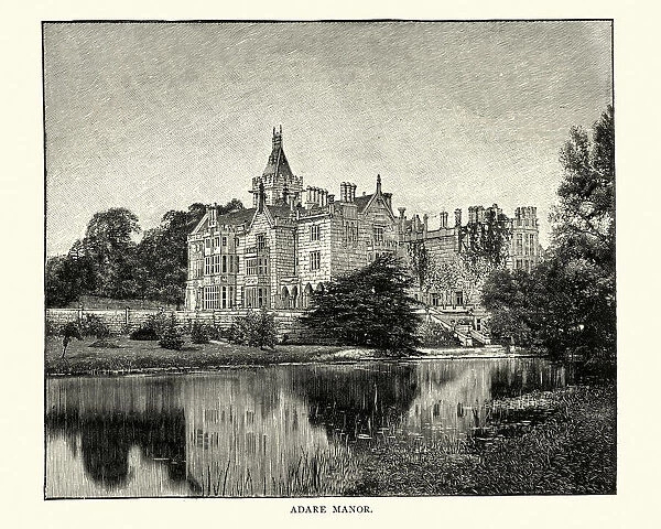 Adare Manor, County Limerick, Ireland, 19th Century