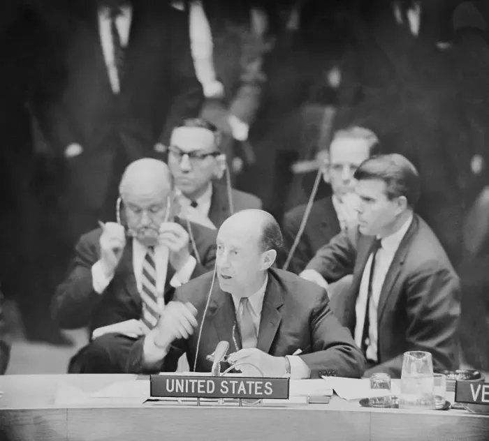 Framed Print : Adlai Stevenson Addressing United Nations Security Council Framed Print : Adlai Stevenson Addressing United Nations Security Council
