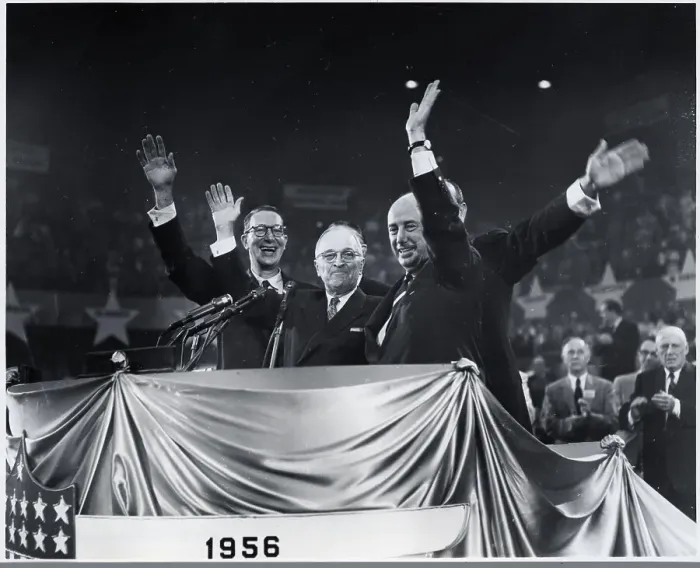 Framed Print : Adlai Stevenson and Estes Kefauver Framed Print : Adlai Stevenson and Estes Kefauver