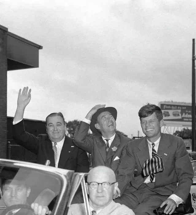 Framed Print : Adlai Stevenson and Paul Denver with John Kennedy Framed Print : Adlai Stevenson and Paul Denver with John Kennedy
