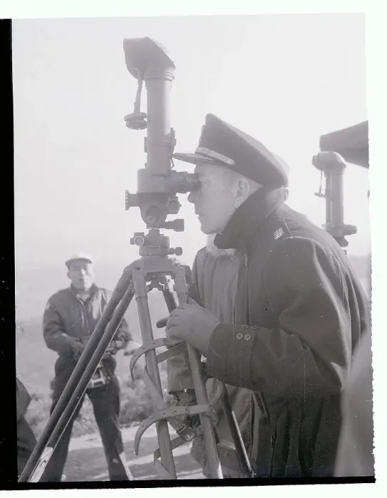 Framed Print : Admiral Arthur W. Radford Looking Through Binoculars Framed Print : Admiral Arthur W. Radford Looking Through Binoculars