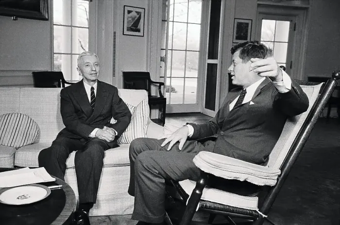 Framed Print : Admiral Hyman Rickover and President Kennedy Framed Print : Admiral Hyman Rickover and President Kennedy