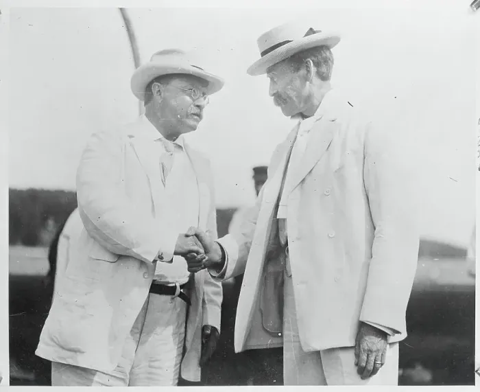 Framed Print : Admiral Robert Pearcy Shaking Hands with Someone Framed Print : Admiral Robert Pearcy Shaking Hands with Someone