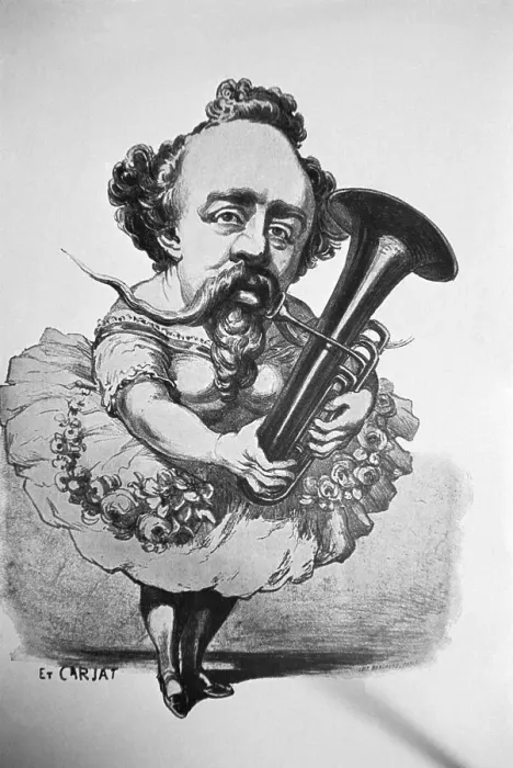 Framed Print : Adolphe Sax - Inventor Of The Saxophone Framed Print : Adolphe Sax - Inventor Of The Saxophone
