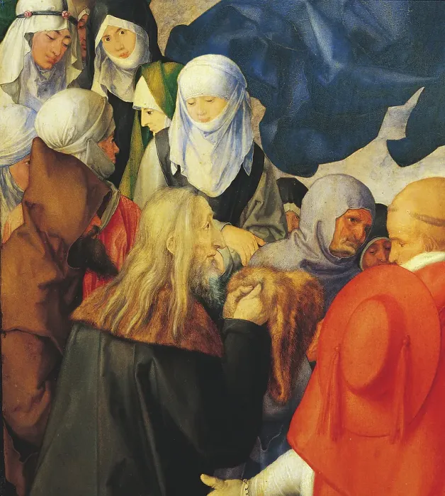 Framed Print : The Adoration of the Holy Trinity (The Landauer Altarpiece), by Albrecht Drer, 1511, 16th Century, oil on poplar panel, cm 135 x 123, 4