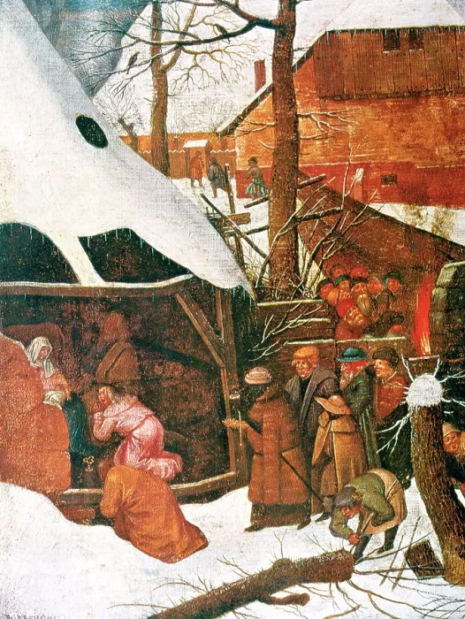 Framed Print : The Adoration of the Magi (detail), c1584-1638. Artist: Pieter Brueghel the Younger Framed Print : The Adoration of the Magi (detail), c1584-1638. Artist: Pieter Brueghel the Younger