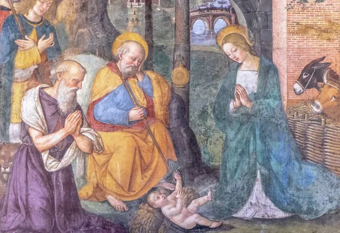 Framed Print : Adoration of the Shepherds, Basilica di Santa Maria Sopra Minerva (Basilica of Saint Mary of Minerva), Rome, Italy Framed Print : Adoration of the Shepherds, Basilica di Santa Maria Sopra Minerva (Basilica of Saint Mary of Minerva), Rome, Italy