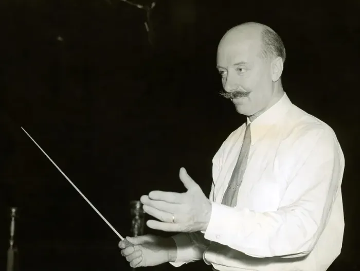 Framed Print : Adrian Boult Conducting Framed Print : Adrian Boult Conducting