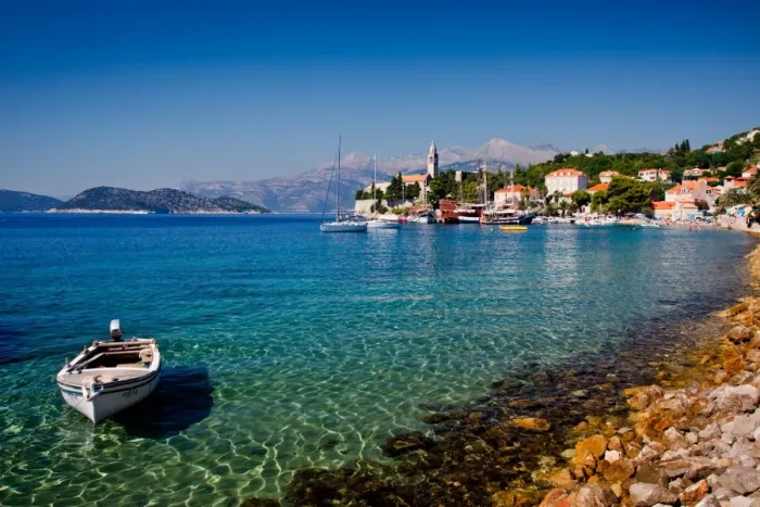 Framed Print : Adriatic Paradise