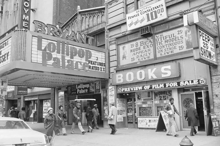 Framed Print : Adult Book Store On 42Nd St Framed Print : Adult Book Store On 42Nd St