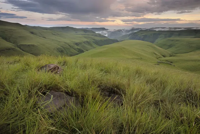 Framed Print : adventure, africa, awe, beauty in nature, clouds, color image, color image, day, drakensberg