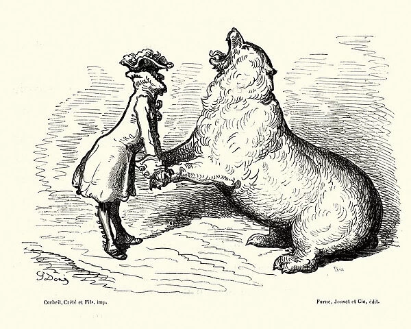 Adventures of Baron Munchausen, Greeting the bear
