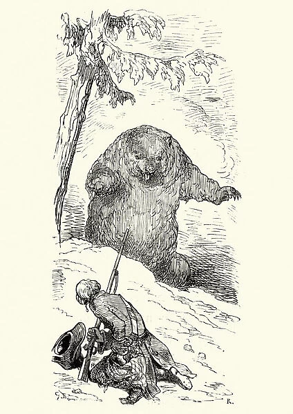 Adventures of Baron Munchausen Problems with a Bear